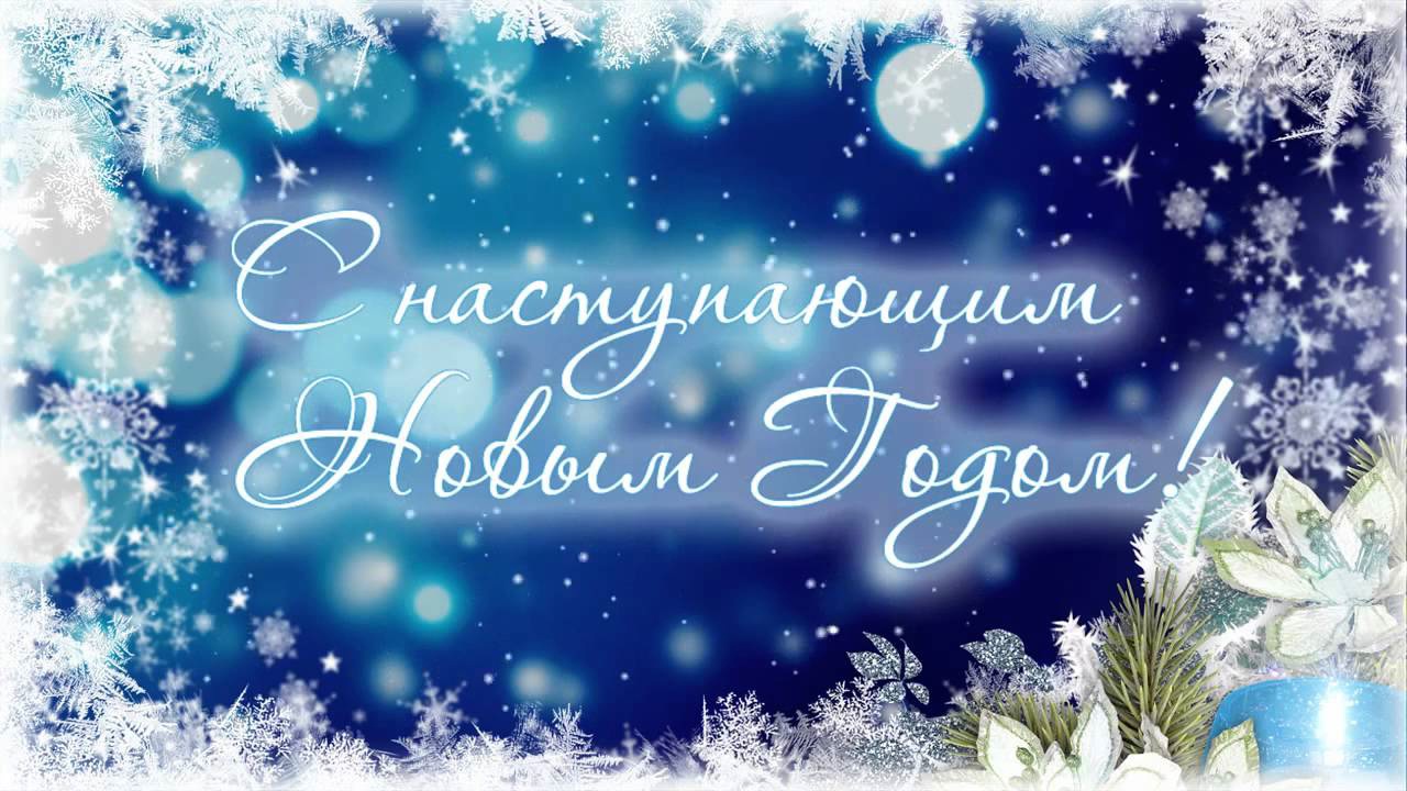 Поздравление с Новым годом исполняющего полномочия главы города Дмитрия Цивилёва.