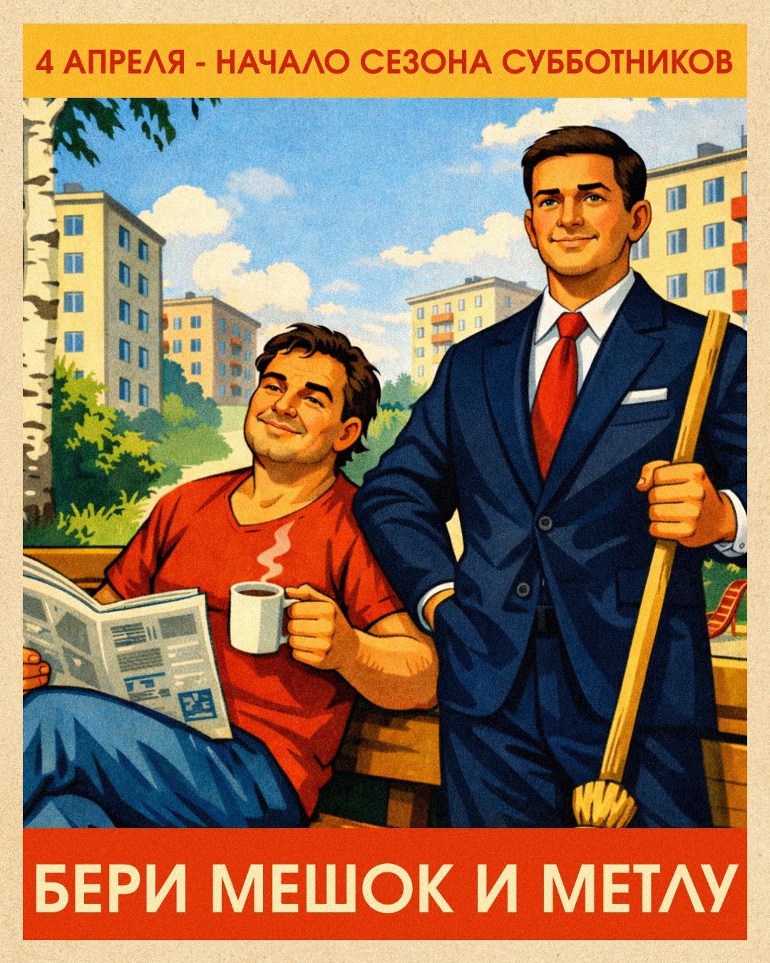 4 апреля стартует сезон субботников.