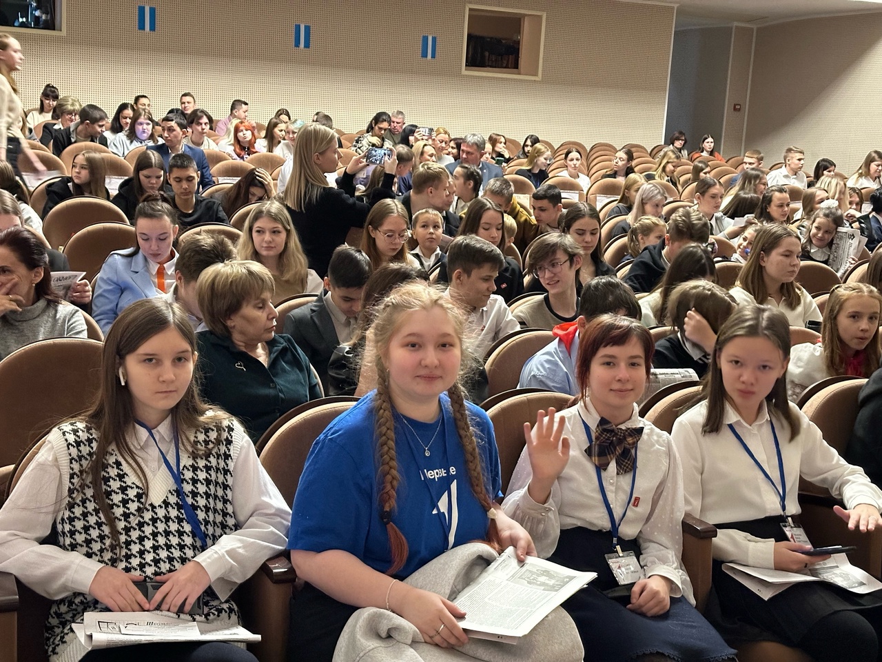 Во вторник 5 декабря в ЦКиД &quot;Восход&quot; прошла итоговая конференция Общероссийского общественно-государственного движения детей и молодежи &quot;Движение первых&quot;.